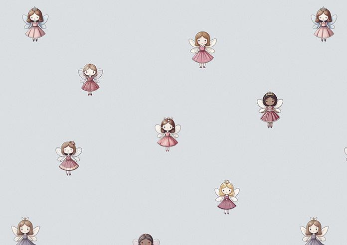 Fairy Cakes, Fairy Friends Wing - Made to Measure Curtains - Image 8